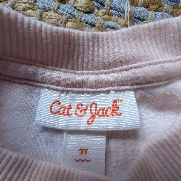 Pink Heart Terry Pullover 2T Puff Sleeve Cozy Valentine Toddler Sweater Sweatshi - Picture 5 of 7